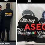 DETIENE FISCALÍA EDOMÉX A SEIS INDIVIDUOS CON ARMAS Y VESTIMENTA CON INSIGNIAS APÓCRIFAS