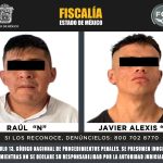 DETIENE FISCALÍA EDOMÉX A DOS SUJETOS INVESTIGADOS POR EL DELITO DE ROBO DE VEHÍCULO CON VIOLENCIA