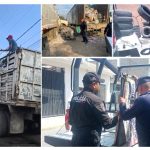 Policía municipal sectorial retira bienes mostrencos de colonias de Ecatepec