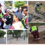 Azucena Cisneros recupera 150 kilómetros de camellones en Ecatepec en los primeros 100 días de 2026